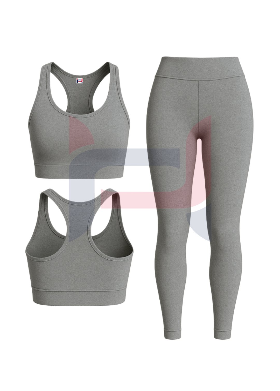Seamless Sports Bra & High-Waisted Leggings Set