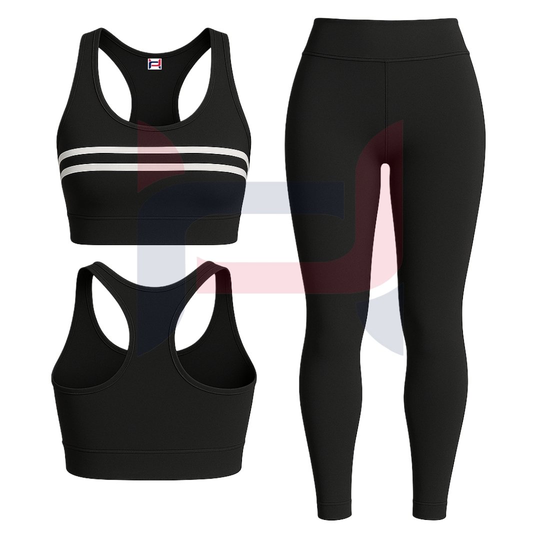 Seamless Sports Bra & High-Waisted Leggings Set